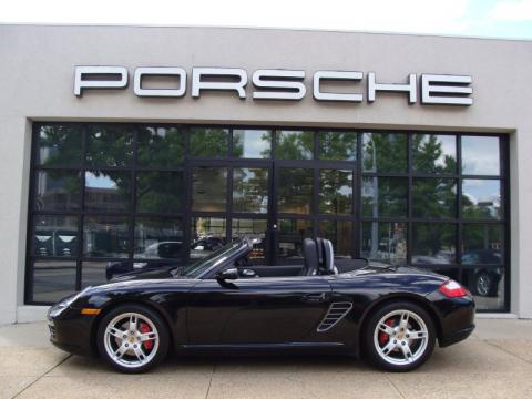 Black Porsche Boxster S.  Click to enlarge.
