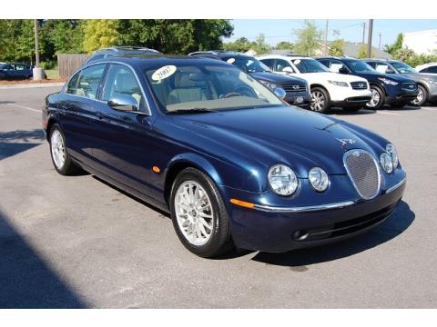 Indigo Blue Metallic Jaguar S-Type 3.0.  Click to enlarge.