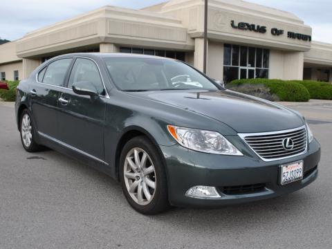 Verdigris Mica Lexus LS 460 L.  Click to enlarge.