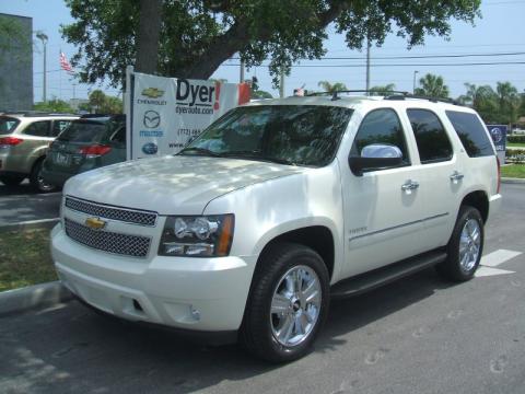 White Diamond Tricoat Chevrolet Tahoe LTZ. Click to enlarge. White Diamond Tricoat Chevrolet Tahoe LTZ. Click to enlarge.