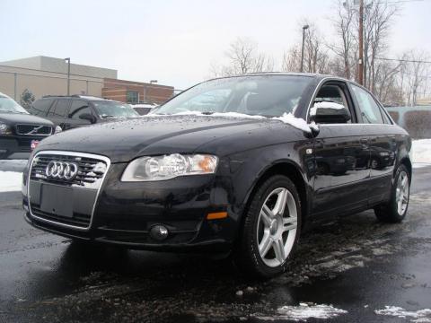 Brilliant Black Audi A4 2.0T quattro Sedan. Click to enlarge. Brilliant Black Audi A4 2.0T quattro Sedan. Click to enlarge.