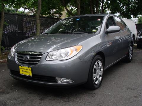 Carbon Gray Mist Hyundai Elantra GLS.  Click to enlarge.