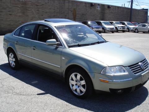 Fresco Green Metallic Volkswagen Passat GLX Sedan.  Click to enlarge.