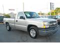 2004 Chevrolet Silverado 1500 Regular Cab Silver Birch Metallic