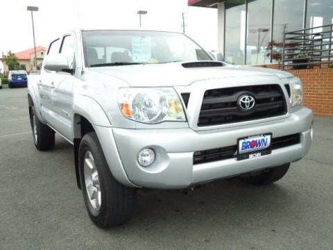 Silver Streak Mica Toyota Tacoma TRD Double Cab 4x4.  Click to enlarge.