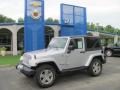 2009 Jeep Wrangler Sahara 4x4 Bright Silver Metallic