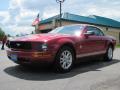 2009 Ford Mustang V6 Convertible Torch Red