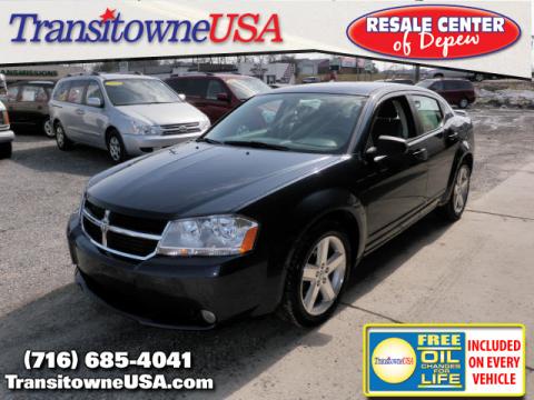 Brilliant Black Crystal Pearl Dodge Avenger SXT.  Click to enlarge.