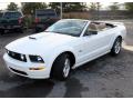 2007 Ford Mustang GT Premium Convertible Performance White