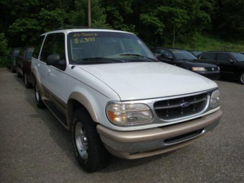 Oxford White Ford Explorer Eddie Bauer 4x4.  Click to enlarge.