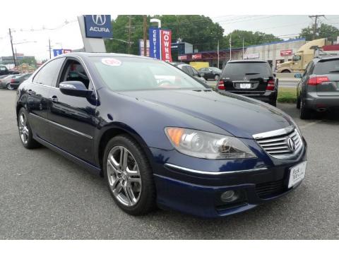 Opulent Blue Pearl Acura RL 3.5 AWD Sedan.  Click to enlarge.