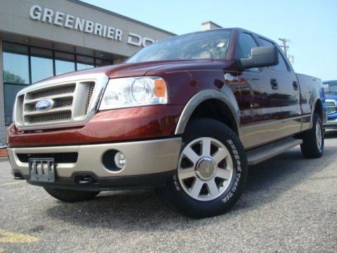 Dark Copper Metallic Ford F150 King Ranch SuperCrew 4x4.  Click to enlarge.