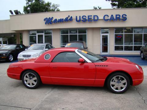 Torch Red Ford Thunderbird Premium Roadster.  Click to enlarge.