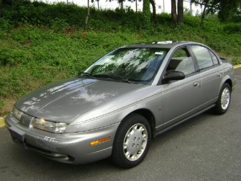 Silver Saturn S Series SL2 Sedan.  Click to enlarge.