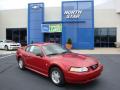 1999 Ford Mustang V6 Coupe Laser Red Metallic