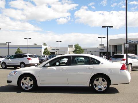 White Chevrolet Impala SS.  Click to enlarge.