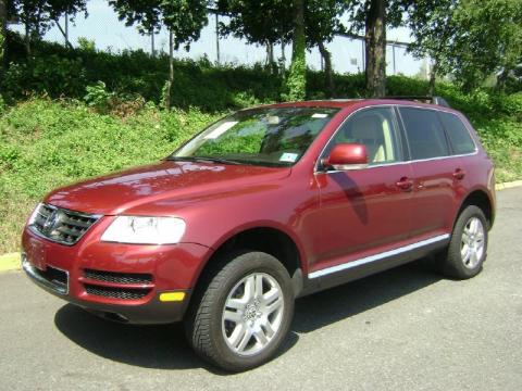 Colorado Red Metallic Volkswagen Touareg V8.  Click to enlarge.