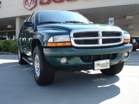 Timberline Green Pearlcoat Dodge Durango SLT 4x4.  Click to enlarge.