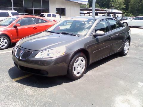 Granite Metallic Pontiac G6 Sedan.  Click to enlarge.