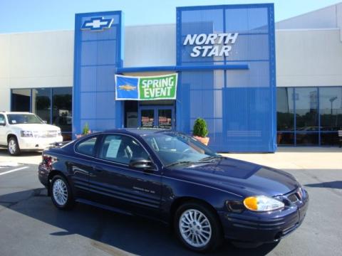 Navy Blue Metallic Pontiac Grand Am SE Coupe.  Click to enlarge.