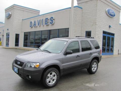 Tungsten Grey Metallic Ford Escape XLT V6 4WD.  Click to enlarge.
