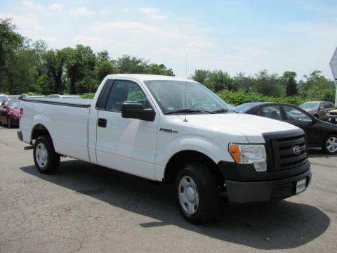 Oxford White Ford F150 XL Regular Cab.  Click to enlarge.