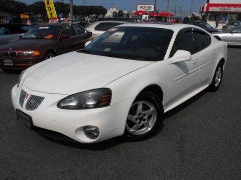 Ivory White Pontiac Grand Prix GT Sedan.  Click to enlarge.