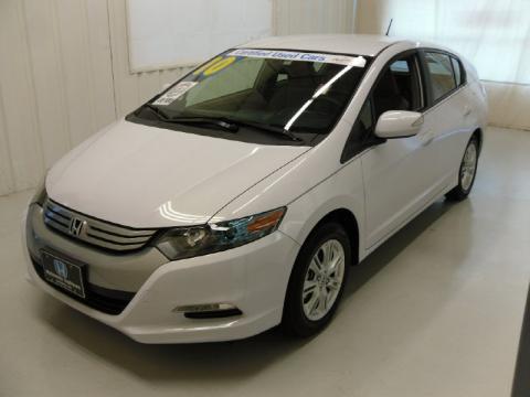 Spectrum White Pearl Honda Insight Hybrid EX Navigation.  Click to enlarge.