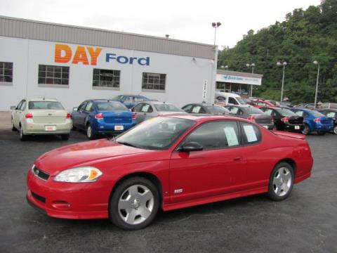 Precision Red Chevrolet Monte Carlo SS.  Click to enlarge.