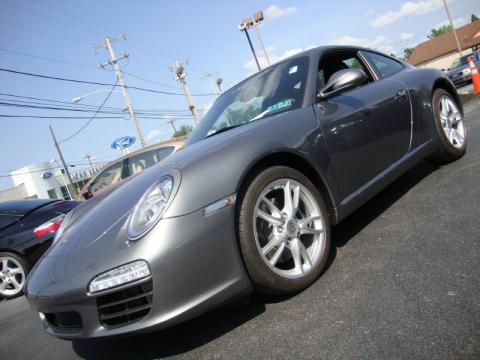 Meteor Grey Metallic Porsche 911 Carrera Coupe.  Click to enlarge.