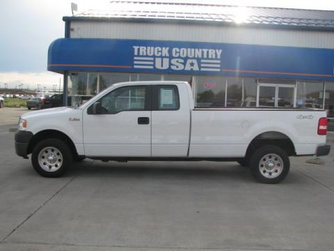 Oxford White Ford F150 XL SuperCab 4x4.  Click to enlarge.