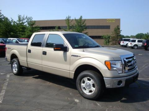 Pueblo Gold Metallic Ford F150 XLT SuperCrew 4x4.  Click to enlarge.