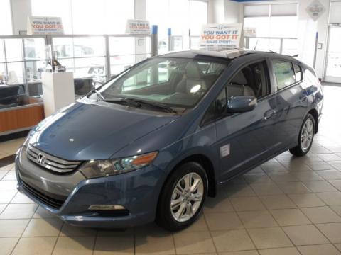Atomic Blue Metallic Honda Insight Hybrid EX.  Click to enlarge.