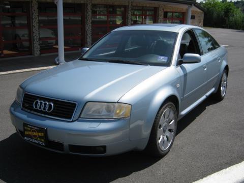 Crystal Blue Metallic Audi A6 4.2 quattro Sedan. Click to enlarge. Crystal Blue Metallic Audi A6 4.2 quattro Sedan. Click to enlarge.