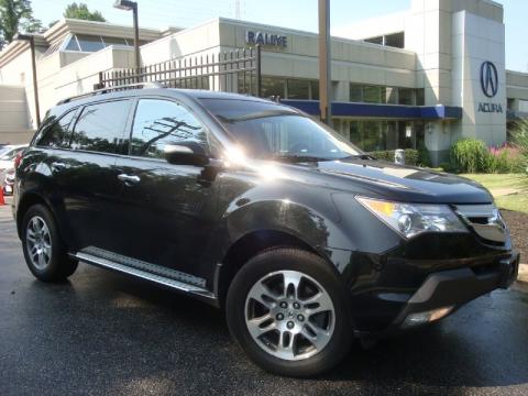 Formal Black Pearl Acura MDX .  Click to enlarge.