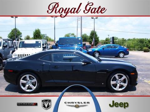 Black Chevrolet Camaro SS Coupe.  Click to enlarge.