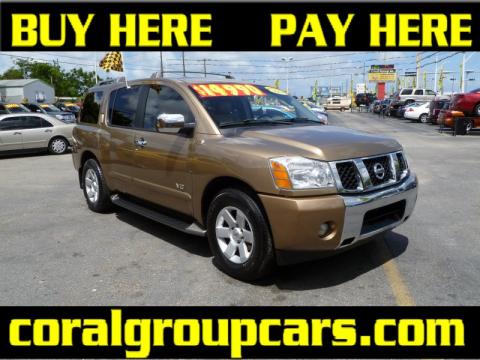 Sahara Gold Nissan Armada LE.  Click to enlarge.