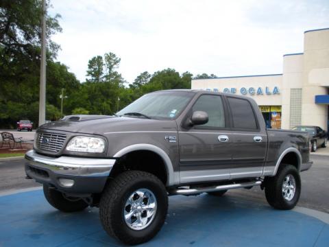 Dark Shadow Grey Metallic Ford F150 Lariat SuperCrew 4x4.  Click to enlarge.