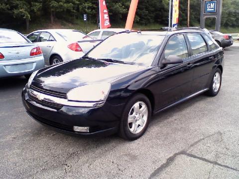 Dark Blue Metallic Chevrolet Malibu Maxx LT Wagon.  Click to enlarge.