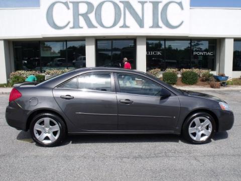 Granite Metallic Pontiac G6 Sedan.  Click to enlarge.