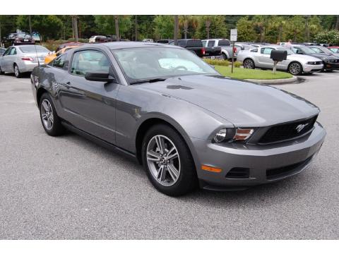 Sterling Grey Metallic Ford Mustang V6 Premium Coupe.  Click to enlarge.