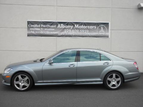 Andorite Gray Metallic Mercedes-Benz S 550 Sedan.  Click to enlarge.