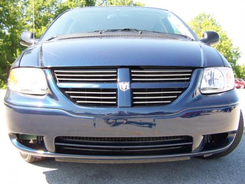 Midnight Blue Pearl Dodge Caravan SXT.  Click to enlarge.