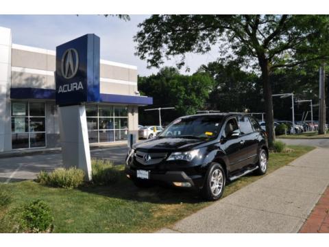 Formal Black Pearl Acura MDX .  Click to enlarge.