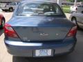2001 Kia Rio Sedan Steel Blue Metallic