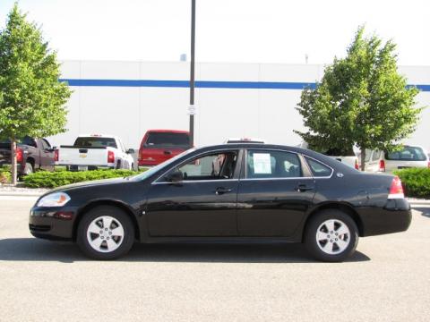 Black Chevrolet Impala LT.  Click to enlarge.