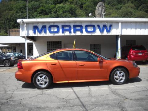 Fusion Orange Metallic Pontiac Grand Prix GT Sedan.  Click to enlarge.