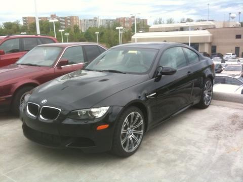 Jet Black BMW M3 Coupe.  Click to enlarge.