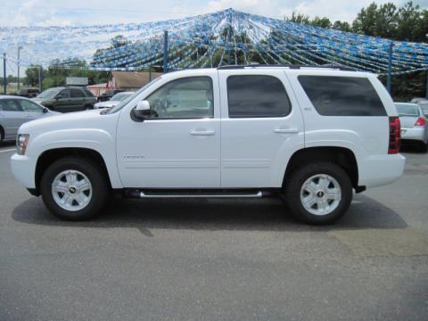 Summit White Chevrolet Tahoe Z71 4x4.  Click to enlarge.