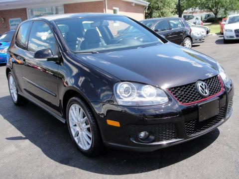 Black Magic Volkswagen GTI 2 Door.  Click to enlarge.